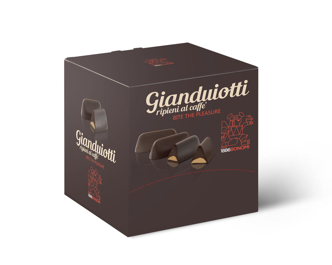 Cioccolatini Gianduiotti ripieni al Caffè Bonomi